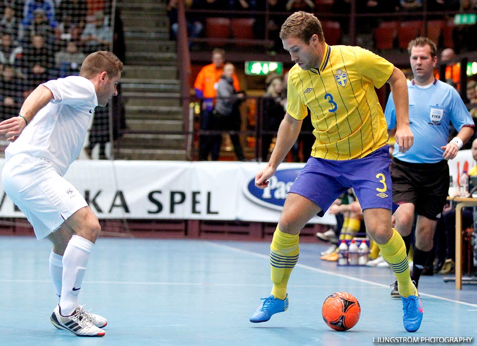 Landskamp Sverige-Frankrike 2-3,herr,Lisebergshallen,Göteborg,Sverige,Futsal,,2012,61188