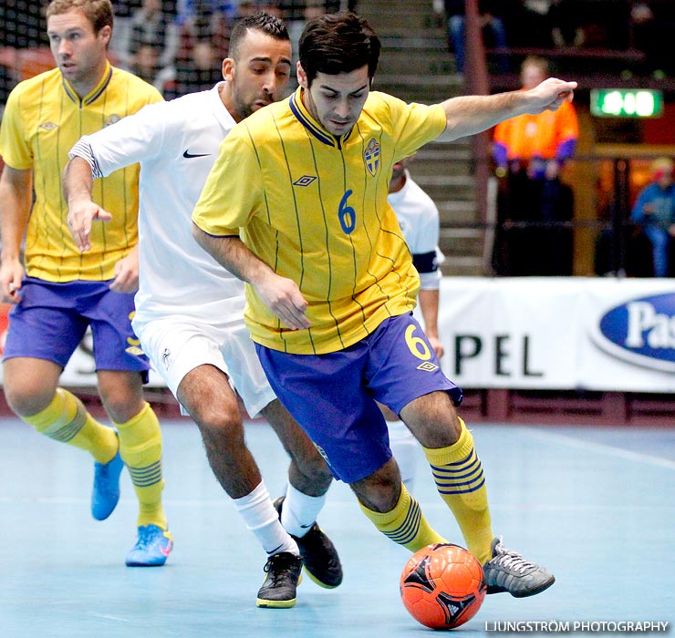 Landskamp Sverige-Frankrike 2-3,herr,Lisebergshallen,Göteborg,Sverige,Futsal,,2012,61220