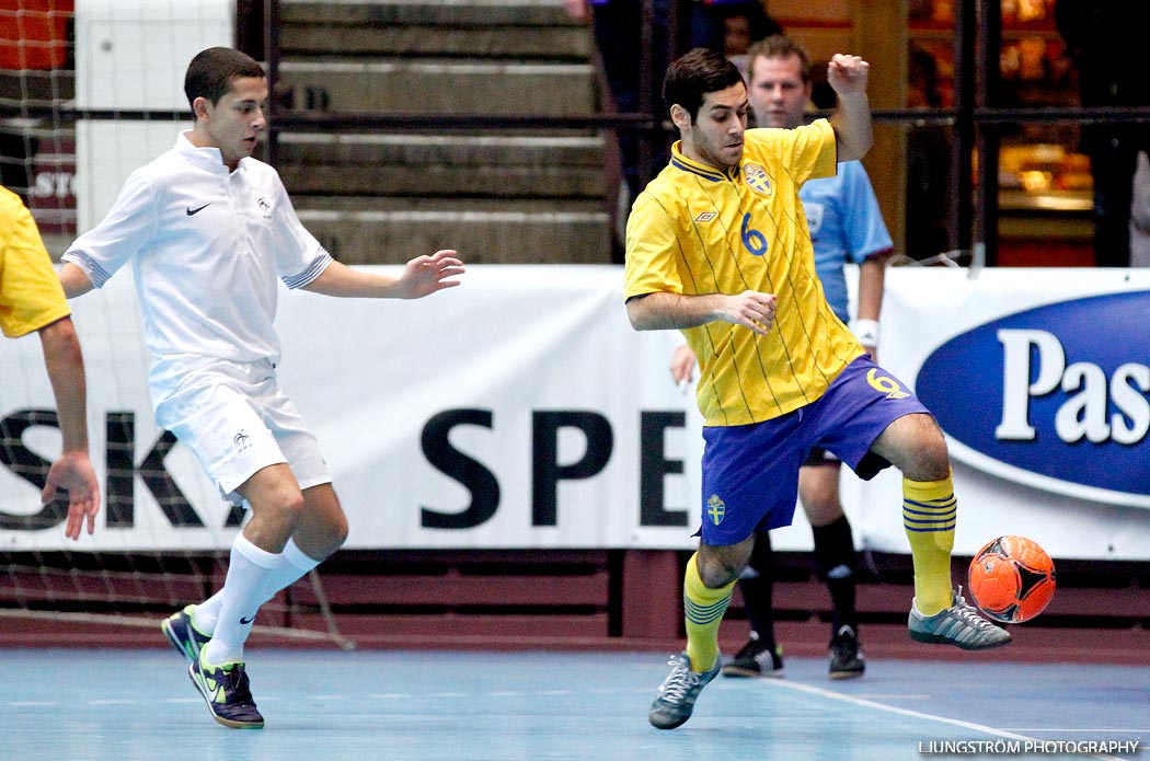 Landskamp Sverige-Frankrike 2-3,herr,Lisebergshallen,Göteborg,Sverige,Futsal,,2012,61230