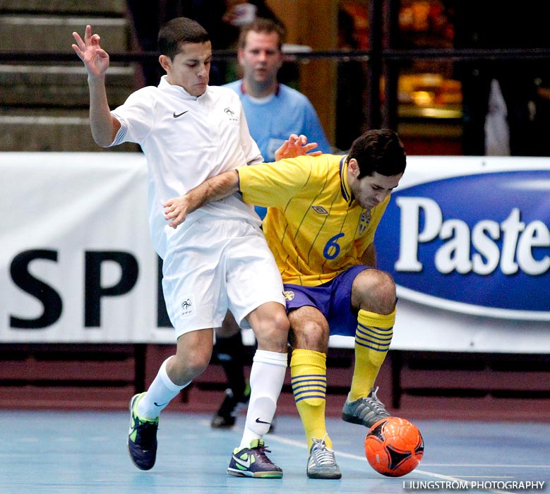 Landskamp Sverige-Frankrike 2-3,herr,Lisebergshallen,Göteborg,Sverige,Futsal,,2012,61231