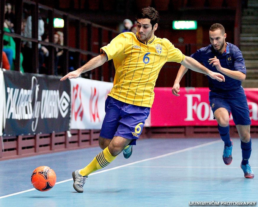 Landskamp Sverige-Frankrike 3-5,herr,Lisebergshallen,Göteborg,Sverige,Futsal,,2012,61294