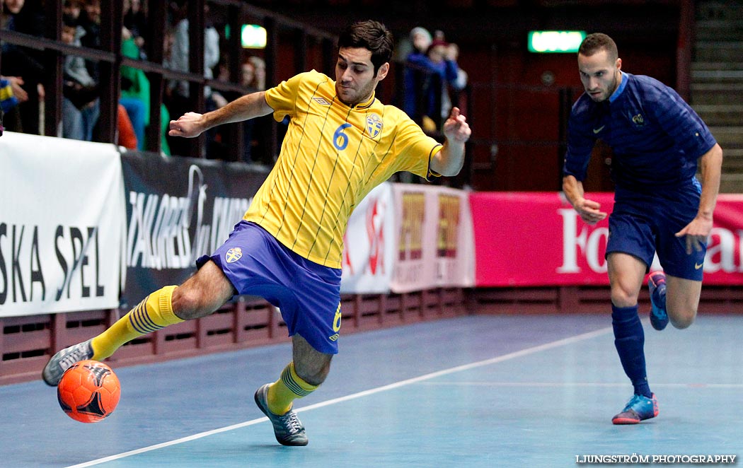 Landskamp Sverige-Frankrike 3-5,herr,Lisebergshallen,Göteborg,Sverige,Futsal,,2012,61295