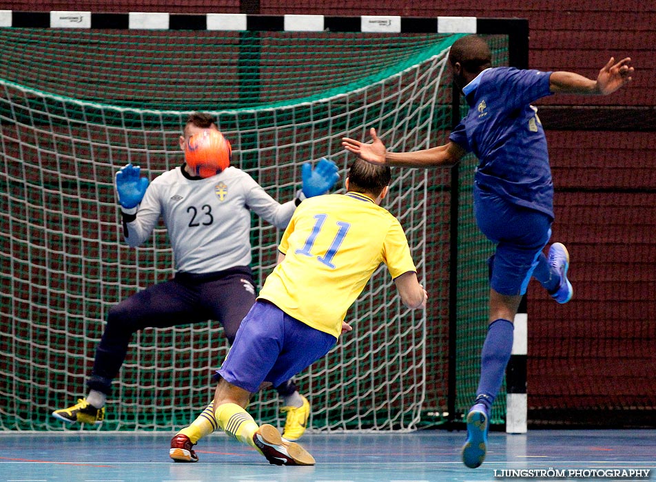 Landskamp Sverige-Frankrike 3-5,herr,Lisebergshallen,Göteborg,Sverige,Futsal,,2012,61341