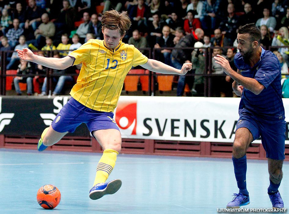 Landskamp Sverige-Frankrike 3-5,herr,Lisebergshallen,Göteborg,Sverige,Futsal,,2012,61363