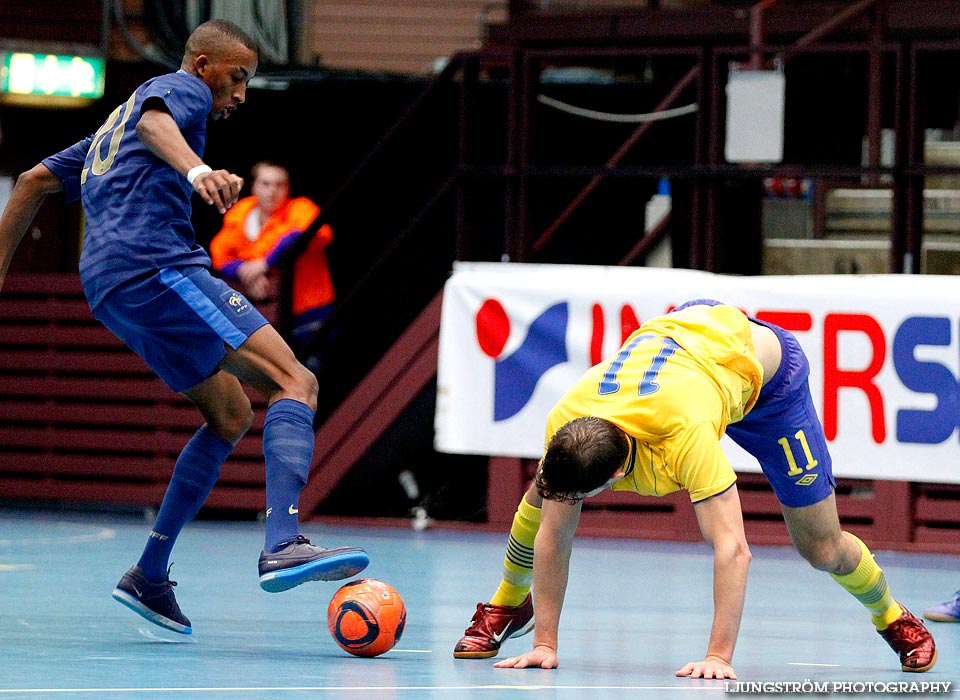 Landskamp Sverige-Frankrike 3-5,herr,Lisebergshallen,Göteborg,Sverige,Futsal,,2012,61369