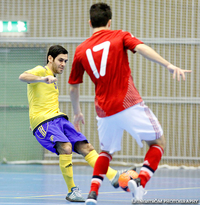 Landskamp Sverige-Danmark 3-4,herr,Arena Skövde,Skövde,Sverige,Futsal,,2013,62255