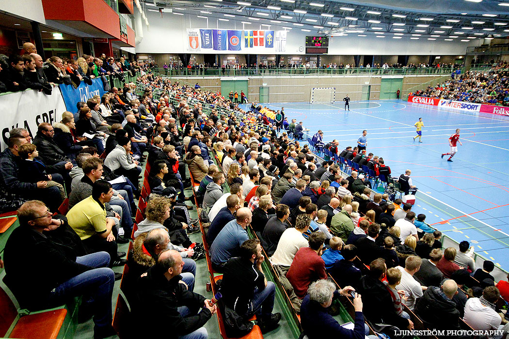 Landskamp Sverige-Danmark 3-4,herr,Arena Skövde,Skövde,Sverige,Futsal,,2013,62311