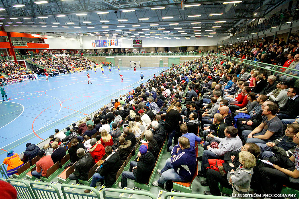 Landskamp Sverige-Danmark 3-4,herr,Arena Skövde,Skövde,Sverige,Futsal,,2013,62313