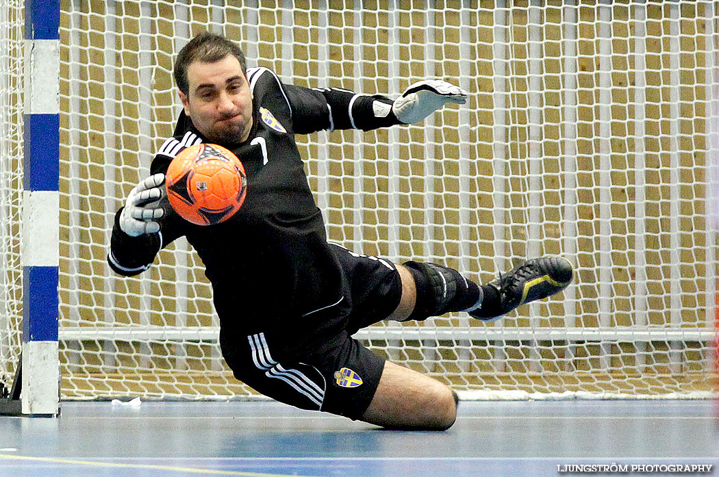 Landskamp Sverige-Danmark 3-4,herr,Arena Skövde,Skövde,Sverige,Futsal,,2013,62333