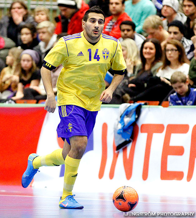 Landskamp Sverige-Danmark 3-4,herr,Arena Skövde,Skövde,Sverige,Futsal,,2013,62335