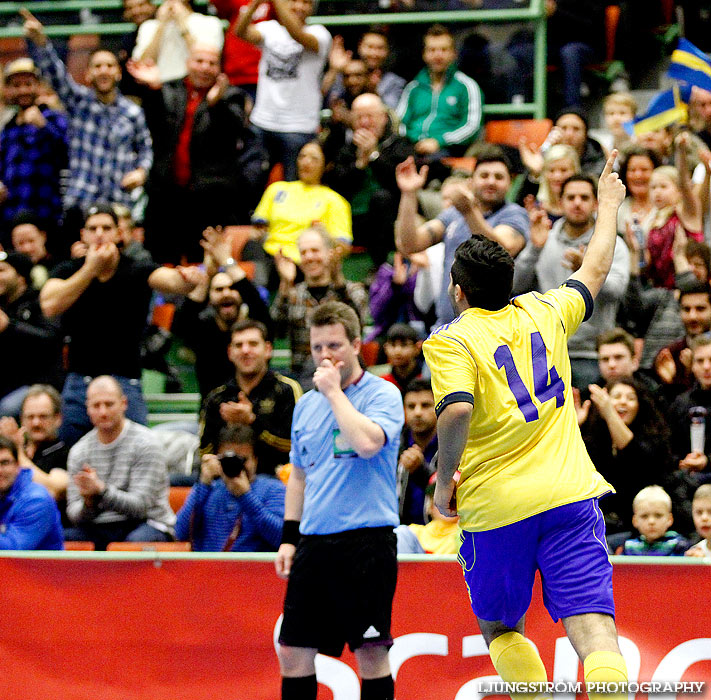 Landskamp Sverige-Danmark 3-4,herr,Arena Skövde,Skövde,Sverige,Futsal,,2013,62340