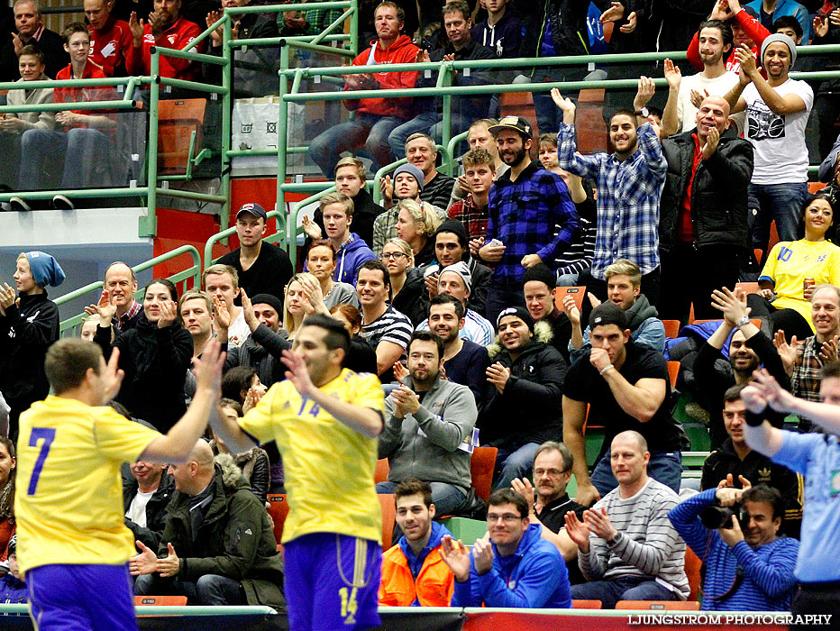 Landskamp Sverige-Danmark 3-4,herr,Arena Skövde,Skövde,Sverige,Futsal,,2013,62342