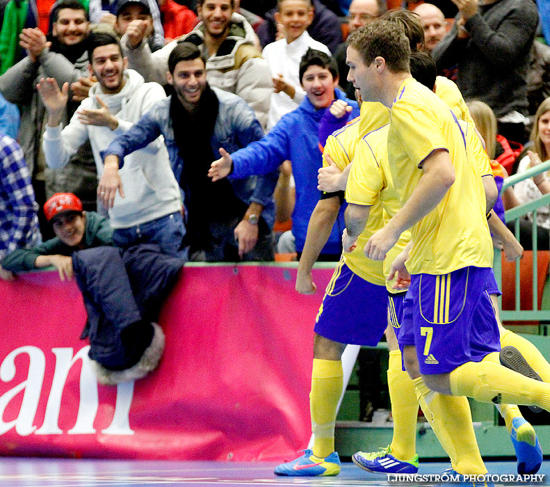 Landskamp Sverige-Danmark 3-4,herr,Arena Skövde,Skövde,Sverige,Futsal,,2013,62343