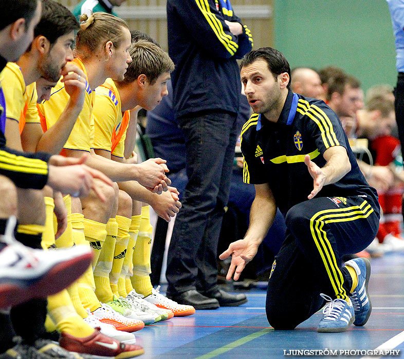 Landskamp Sverige-Danmark 3-4,herr,Arena Skövde,Skövde,Sverige,Futsal,,2013,62369