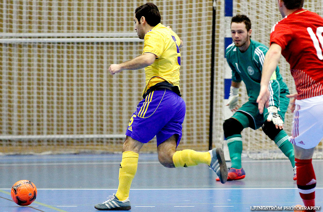 Landskamp Sverige-Danmark 3-4,herr,Arena Skövde,Skövde,Sverige,Futsal,,2013,62376