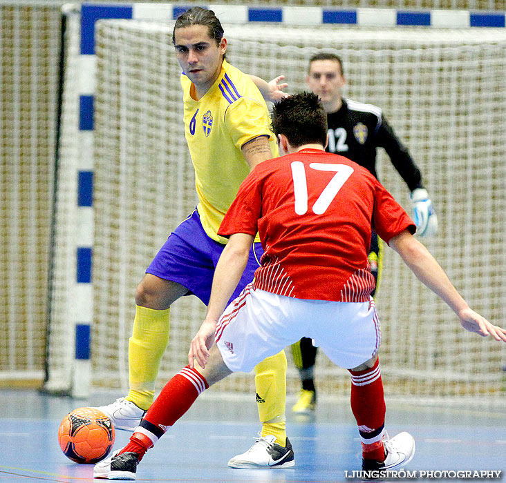 Landskamp Sverige-Danmark 3-4,herr,Arena Skövde,Skövde,Sverige,Futsal,,2013,62384