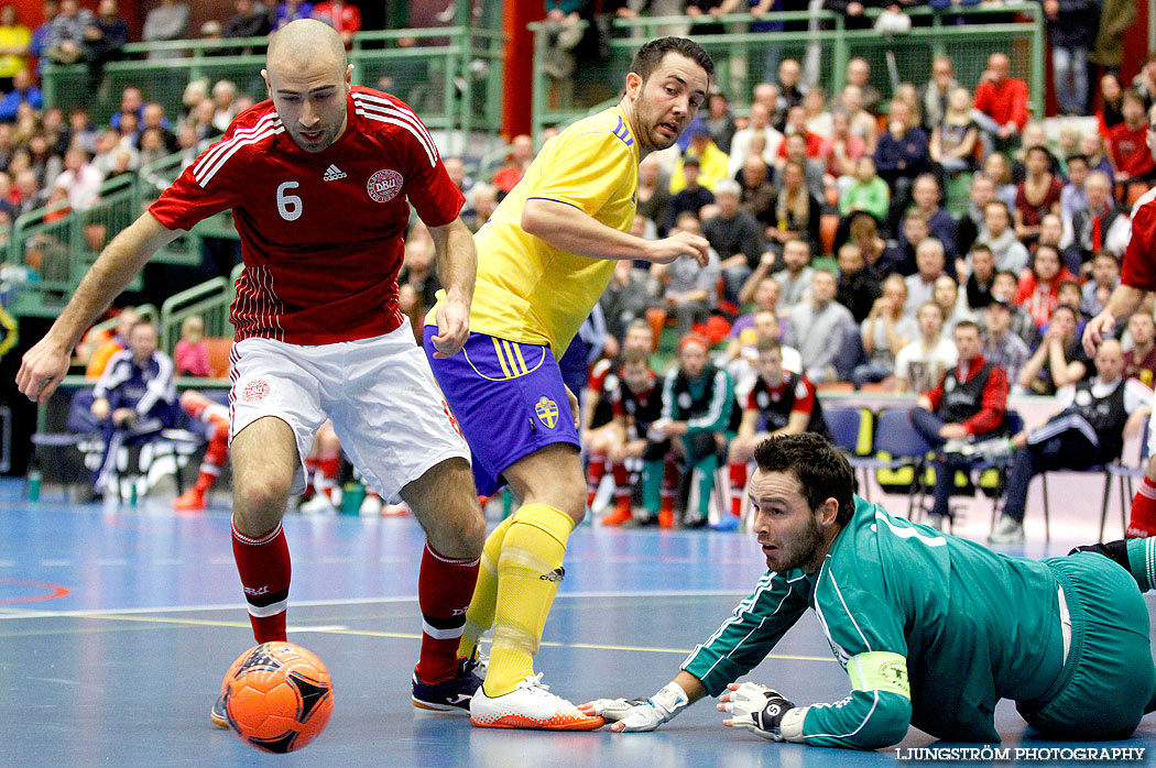 Landskamp Sverige-Danmark 3-4,herr,Arena Skövde,Skövde,Sverige,Futsal,,2013,62394