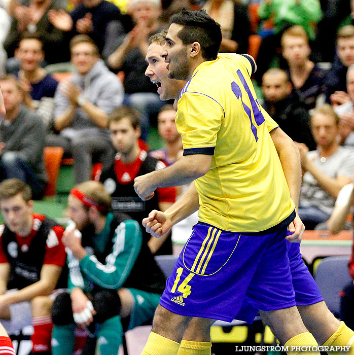Landskamp Sverige-Danmark 3-4,herr,Arena Skövde,Skövde,Sverige,Futsal,,2013,62398