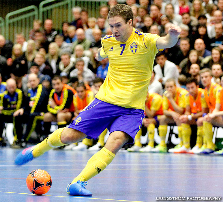 Landskamp Sverige-Danmark 3-4,herr,Arena Skövde,Skövde,Sverige,Futsal,,2013,62413