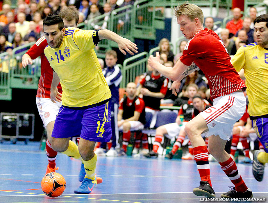 Landskamp Sverige-Danmark 3-4,herr,Arena Skövde,Skövde,Sverige,Futsal,,2013,62414