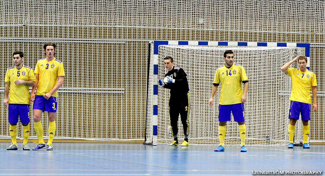 Landskamp Sverige-Danmark 3-4,herr,Arena Skövde,Skövde,Sverige,Futsal,,2013,62435