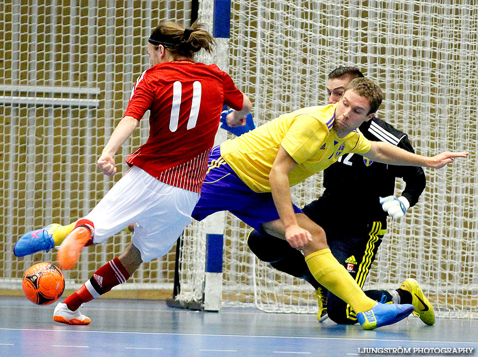 Landskamp Sverige-Danmark 3-4,herr,Arena Skövde,Skövde,Sverige,Futsal,,2013,62438