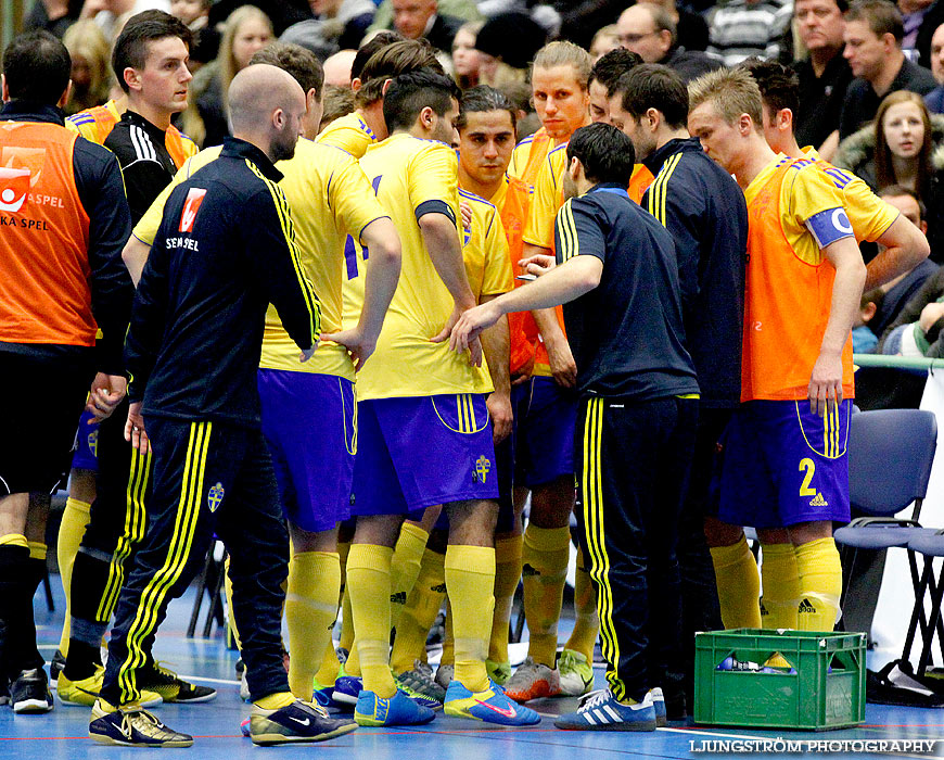 Landskamp Sverige-Danmark 3-4,herr,Arena Skövde,Skövde,Sverige,Futsal,,2013,62441