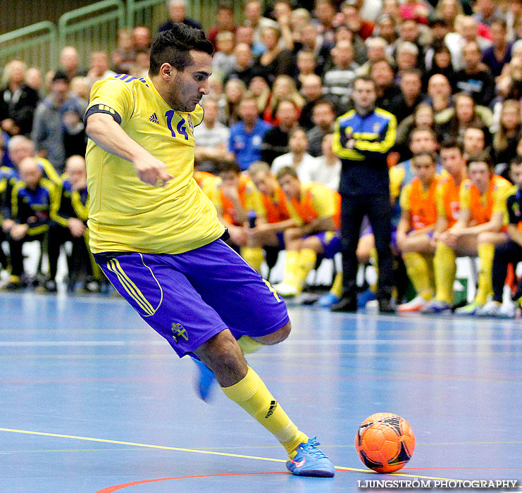 Landskamp Sverige-Danmark 3-4,herr,Arena Skövde,Skövde,Sverige,Futsal,,2013,62452