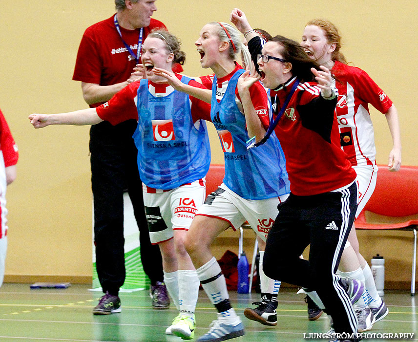 Örebro SK Söder-Sils IF 2-3,dam,Lugnethallen,Falun,Sverige,Slutspel futsal-SM 2013,Futsal,2013,64296