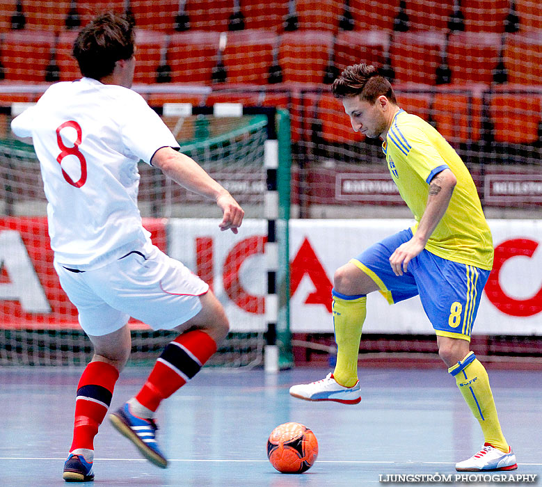 Landskamp Sverige-Norge 4-3,herr,Lisebergshallen,Göteborg,Sverige,Futsal,,2013,65958