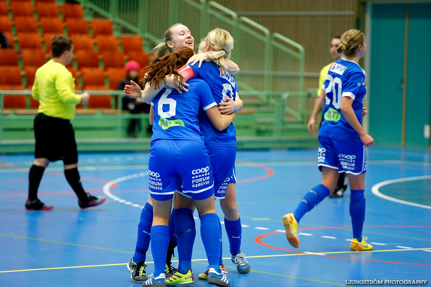 Skövde Futsalcup Damer A-FINAL Falköpings KIK-QBIK,dam,Arena Skövde,Skövde,Sverige,Skövde Futsalcup 2013,Futsal,2013,99956