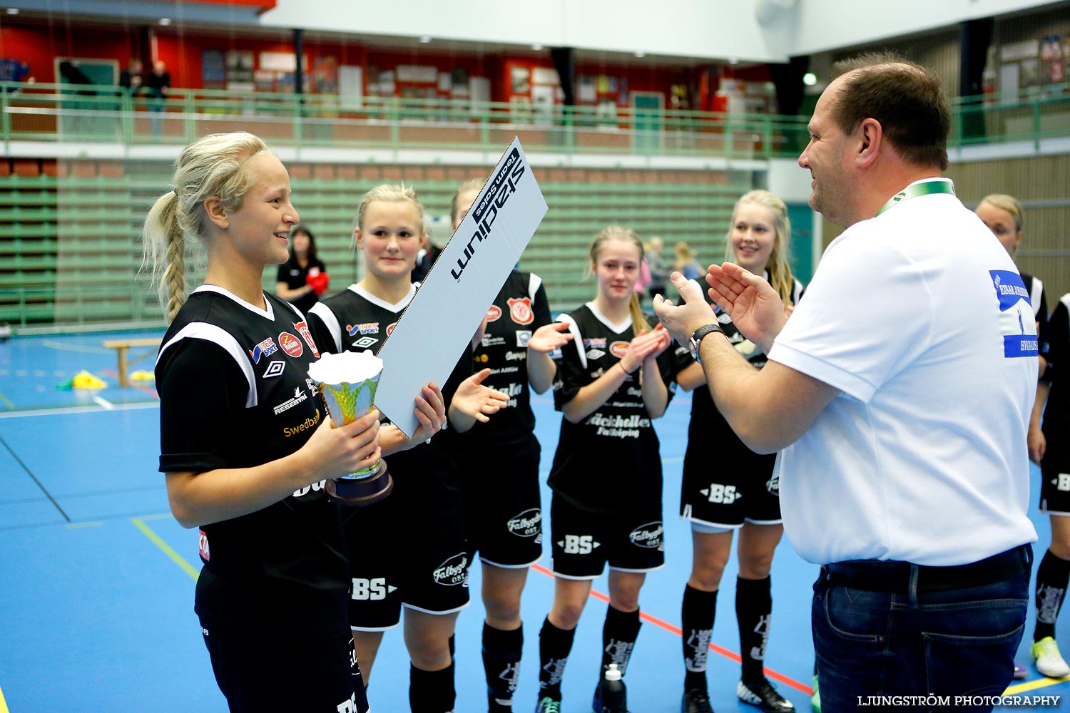 Skövde Futsalcup Damer A-FINAL Falköpings KIK-QBIK,dam,Arena Skövde,Skövde,Sverige,Skövde Futsalcup 2013,Futsal,2013,99959