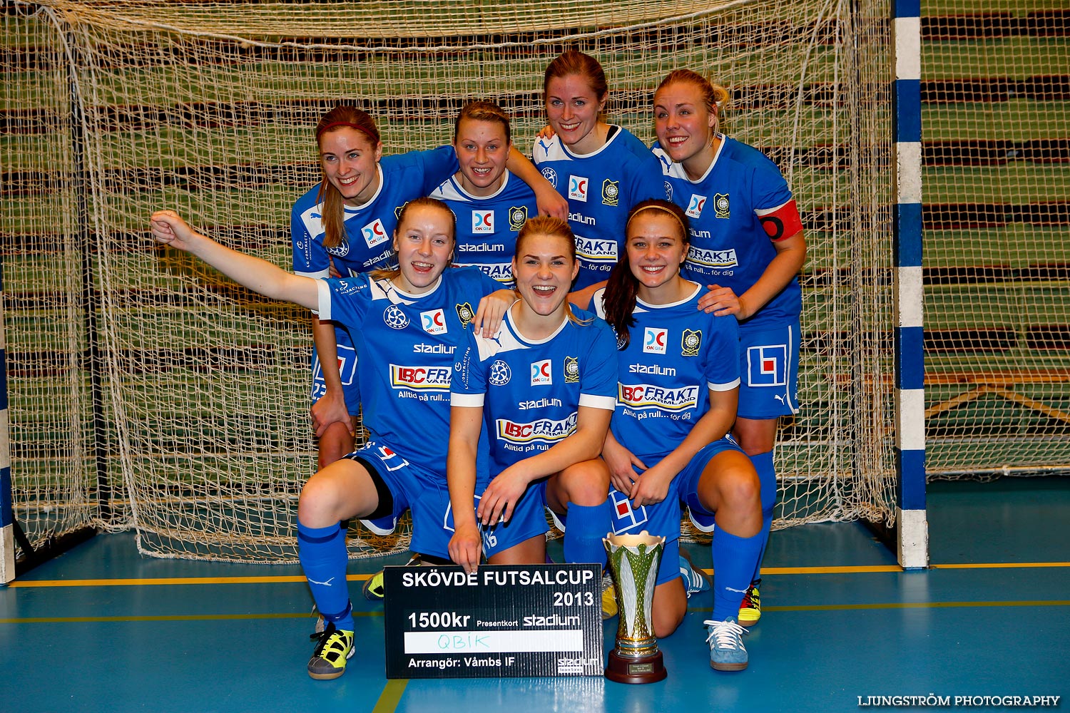 Skövde Futsalcup Damer A-FINAL Falköpings KIK-QBIK,dam,Arena Skövde,Skövde,Sverige,Skövde Futsalcup 2013,Futsal,2013,99969