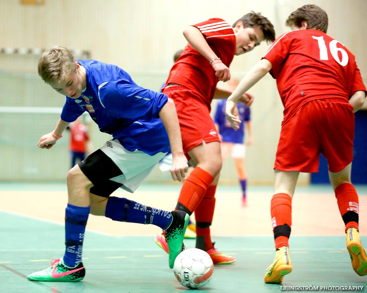 Oden Cup P16 IFK Falköping FF blå-Sommarro IF 5-1,herr,Frejahallen,Falköping,Sverige,Futsal,,2014,95945