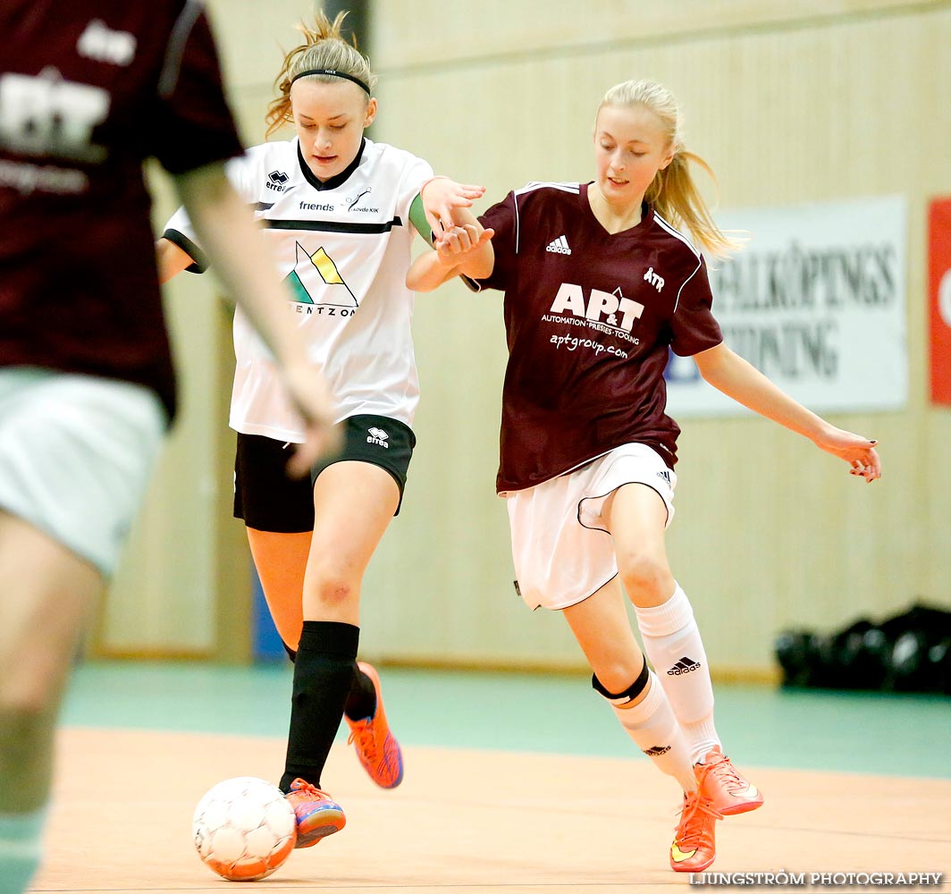 Oden Cup F16 Skövde KIK vit-ÅsarpTrädet Redväg 0-1,dam,Frejahallen,Falköping,Sverige,Futsal,,2014,96149