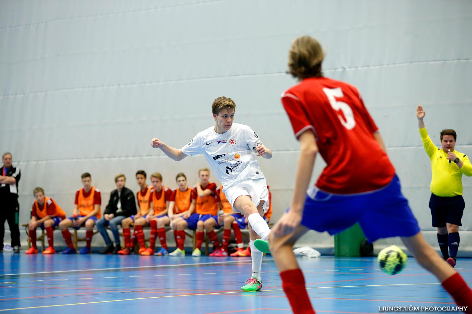 Skövde Futsalcup Herrjuniorer Mariestads BK-Köping FF 2,herr,Arena Skövde,Skövde,Sverige,Skövde Futsalcup 2014,Futsal,2014,98677