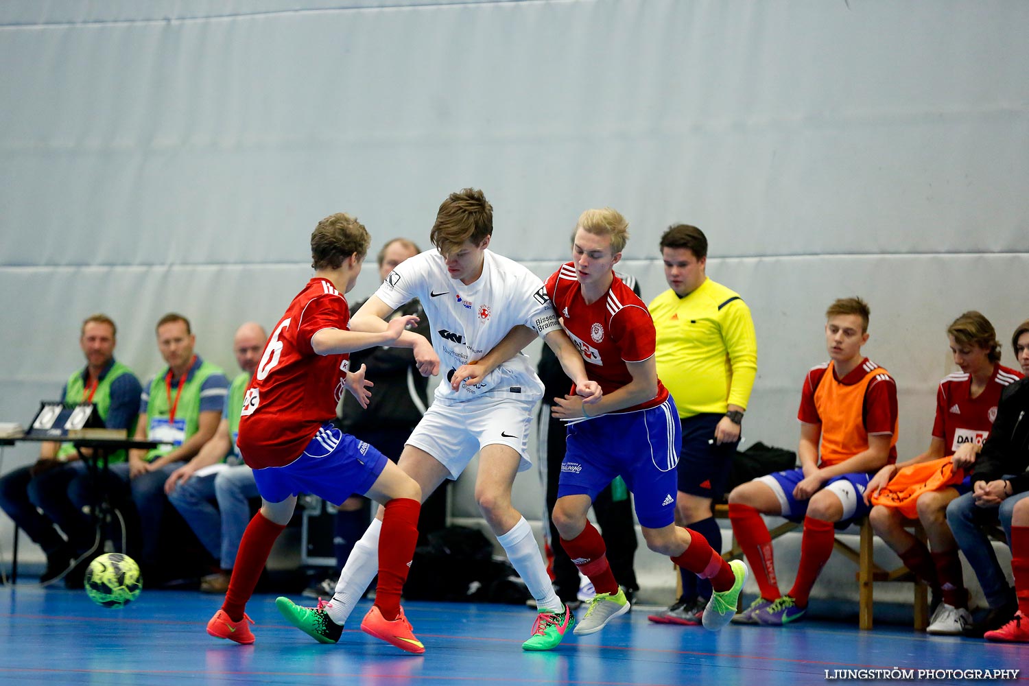 Skövde Futsalcup Herrjuniorer Mariestads BK-Köping FF 2,herr,Arena Skövde,Skövde,Sverige,Skövde Futsalcup 2014,Futsal,2014,98682