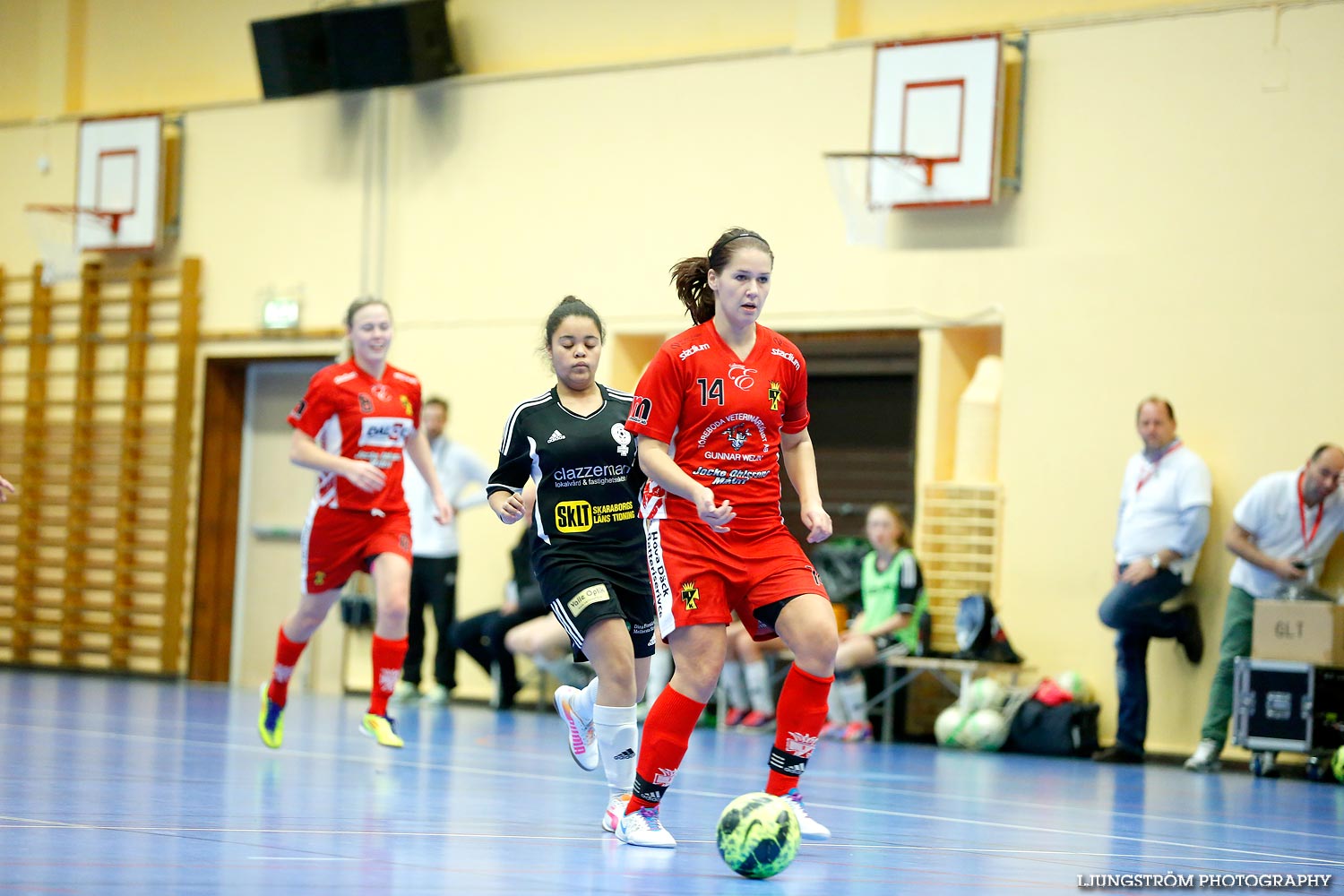 Skövde Futsalcup Damer B-FINAL Töreboda IK-Axvall/Skarke IF,dam,Arena Skövde,Skövde,Sverige,Skövde Futsalcup 2014,Futsal,2014,99564