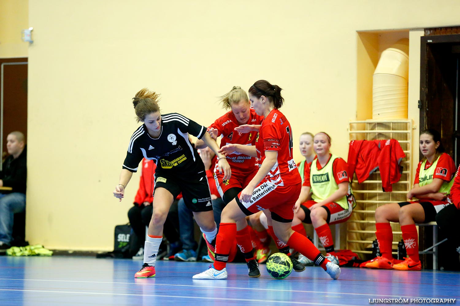 Skövde Futsalcup Damer B-FINAL Töreboda IK-Axvall/Skarke IF,dam,Arena Skövde,Skövde,Sverige,Skövde Futsalcup 2014,Futsal,2014,99565