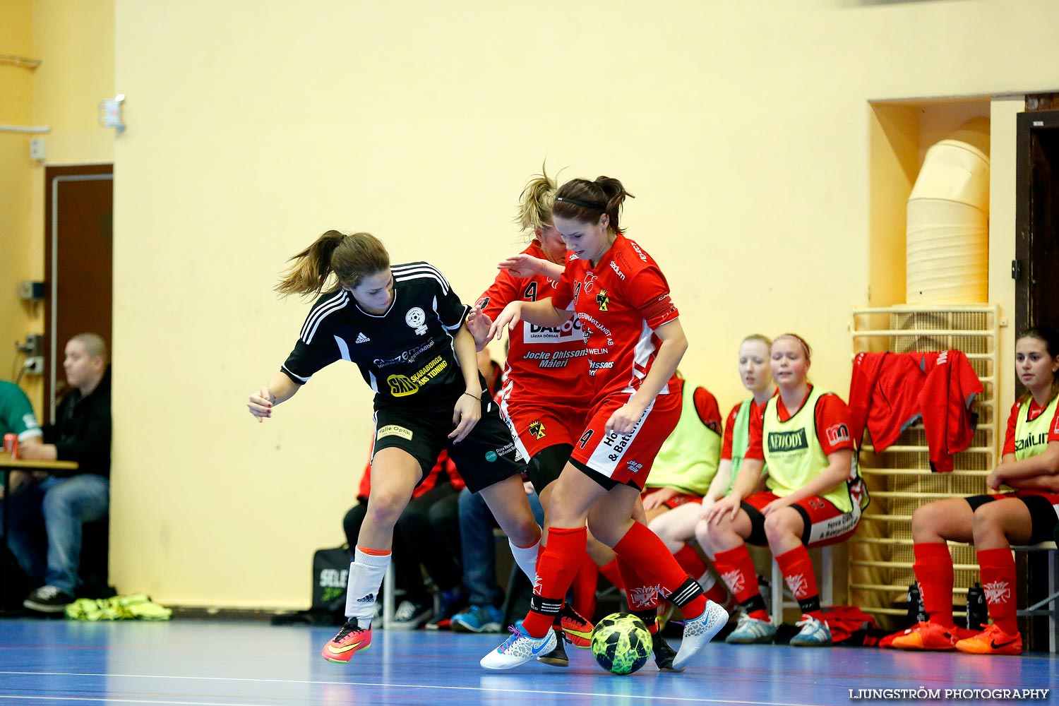 Skövde Futsalcup Damer B-FINAL Töreboda IK-Axvall/Skarke IF,dam,Arena Skövde,Skövde,Sverige,Skövde Futsalcup 2014,Futsal,2014,99566