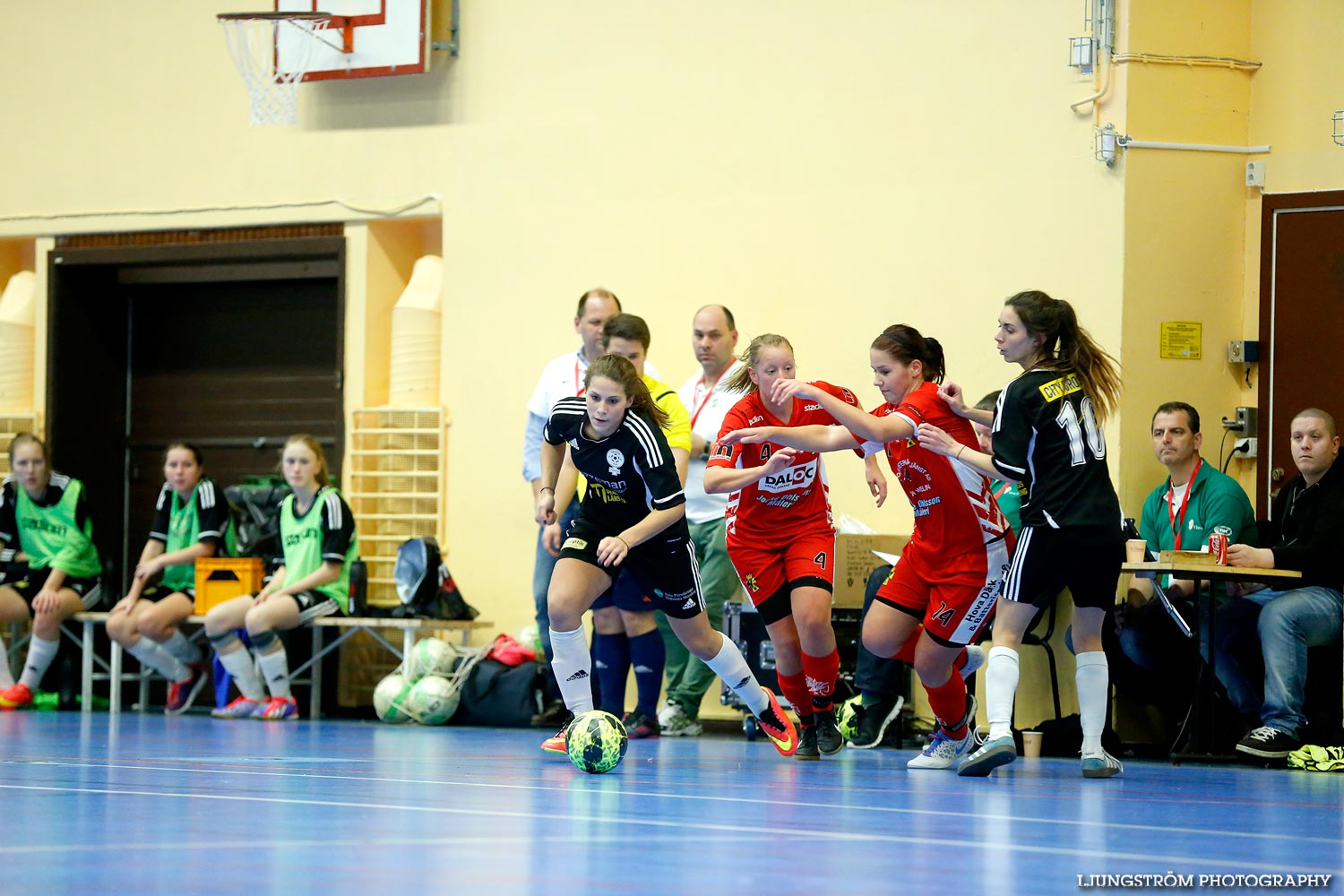 Skövde Futsalcup Damer B-FINAL Töreboda IK-Axvall/Skarke IF,dam,Arena Skövde,Skövde,Sverige,Skövde Futsalcup 2014,Futsal,2014,99586