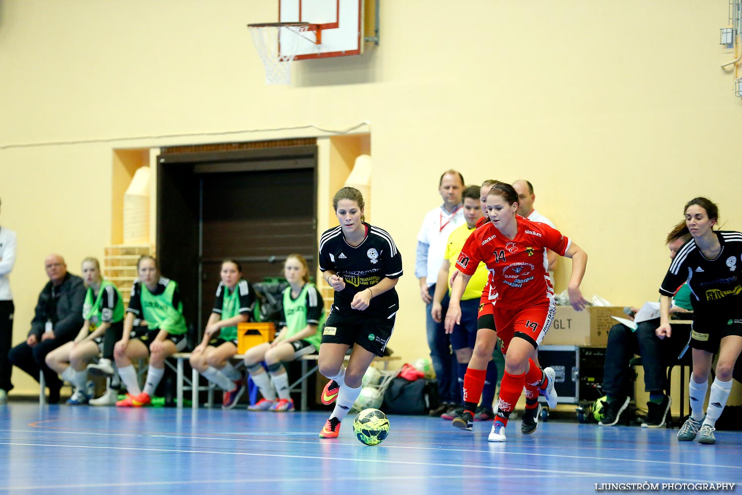 Skövde Futsalcup Damer B-FINAL Töreboda IK-Axvall/Skarke IF,dam,Arena Skövde,Skövde,Sverige,Skövde Futsalcup 2014,Futsal,2014,99587