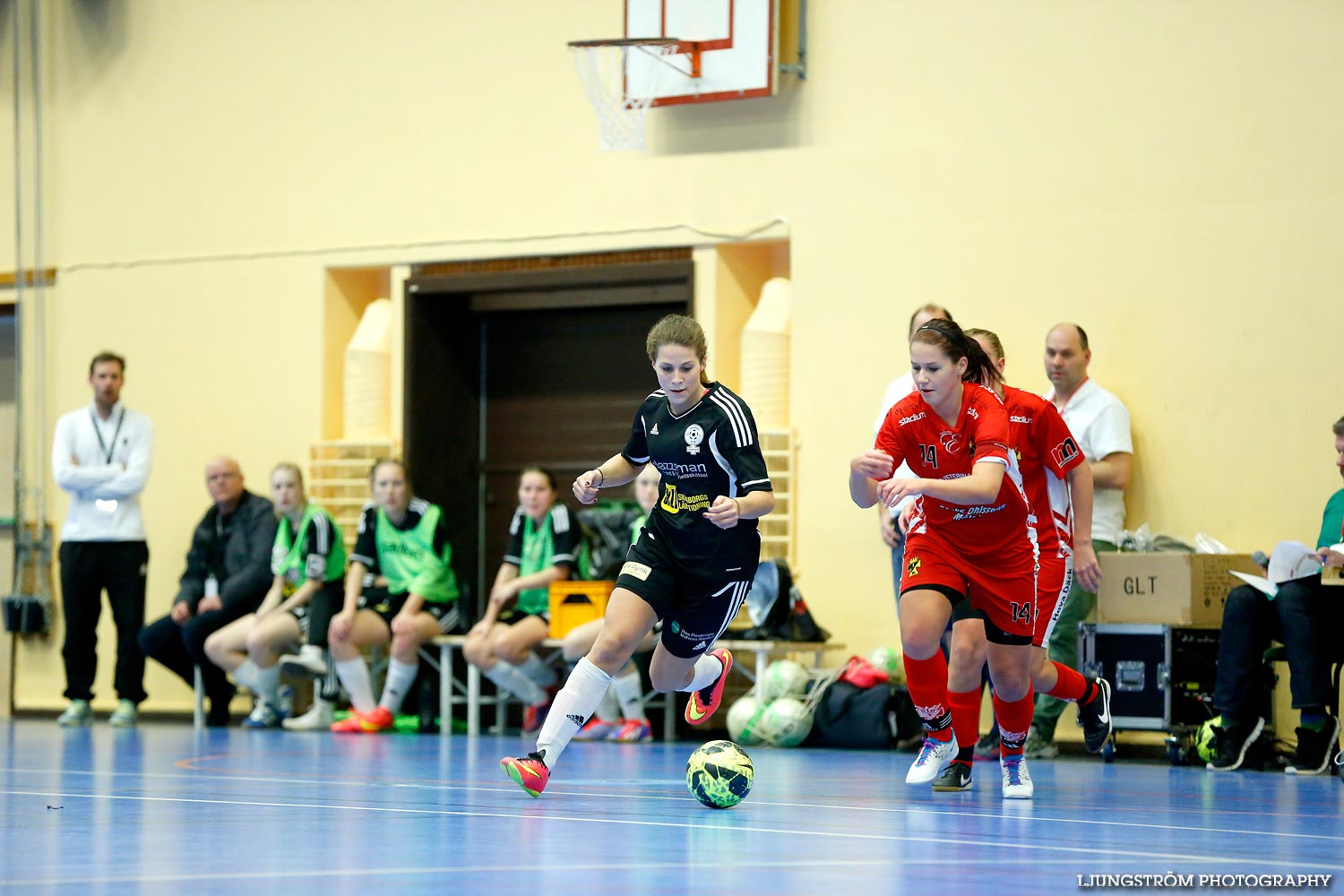Skövde Futsalcup Damer B-FINAL Töreboda IK-Axvall/Skarke IF,dam,Arena Skövde,Skövde,Sverige,Skövde Futsalcup 2014,Futsal,2014,99588