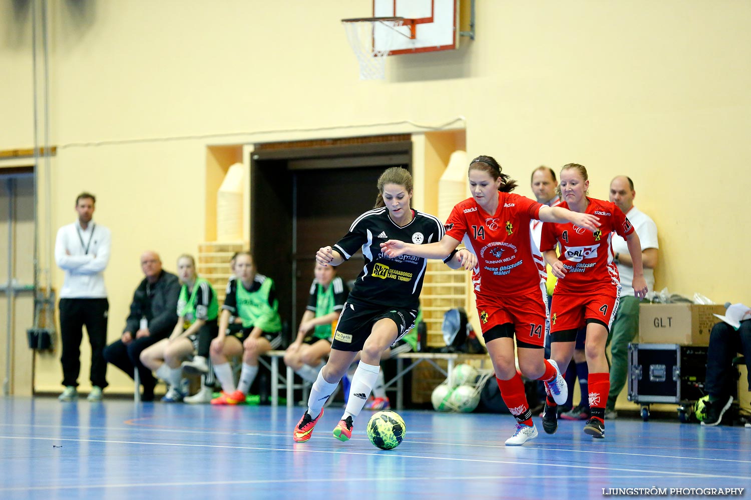 Skövde Futsalcup Damer B-FINAL Töreboda IK-Axvall/Skarke IF,dam,Arena Skövde,Skövde,Sverige,Skövde Futsalcup 2014,Futsal,2014,99589