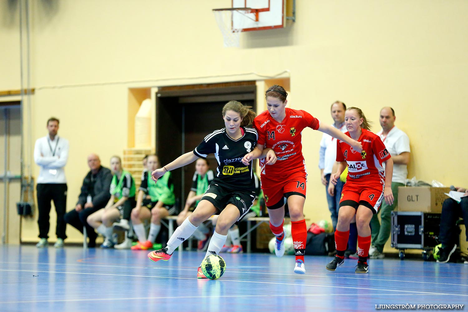 Skövde Futsalcup Damer B-FINAL Töreboda IK-Axvall/Skarke IF,dam,Arena Skövde,Skövde,Sverige,Skövde Futsalcup 2014,Futsal,2014,99590