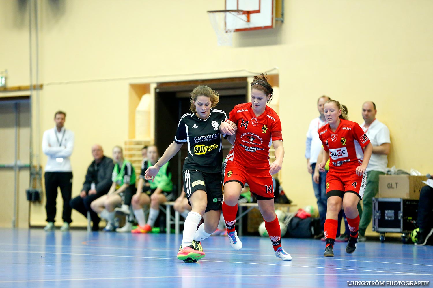 Skövde Futsalcup Damer B-FINAL Töreboda IK-Axvall/Skarke IF,dam,Arena Skövde,Skövde,Sverige,Skövde Futsalcup 2014,Futsal,2014,99591