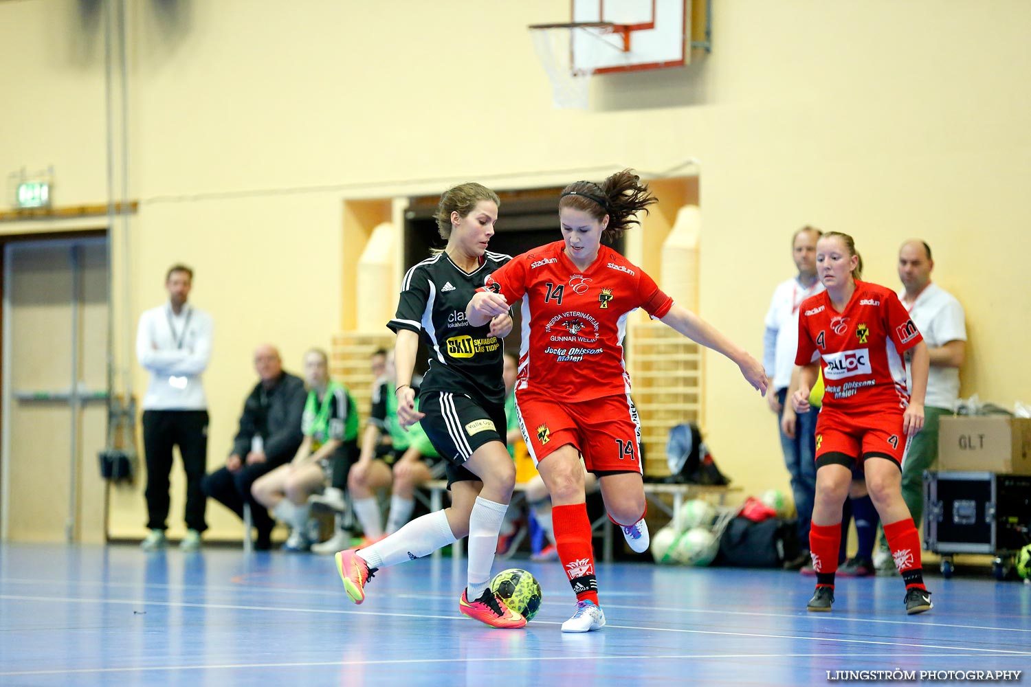 Skövde Futsalcup Damer B-FINAL Töreboda IK-Axvall/Skarke IF,dam,Arena Skövde,Skövde,Sverige,Skövde Futsalcup 2014,Futsal,2014,99592