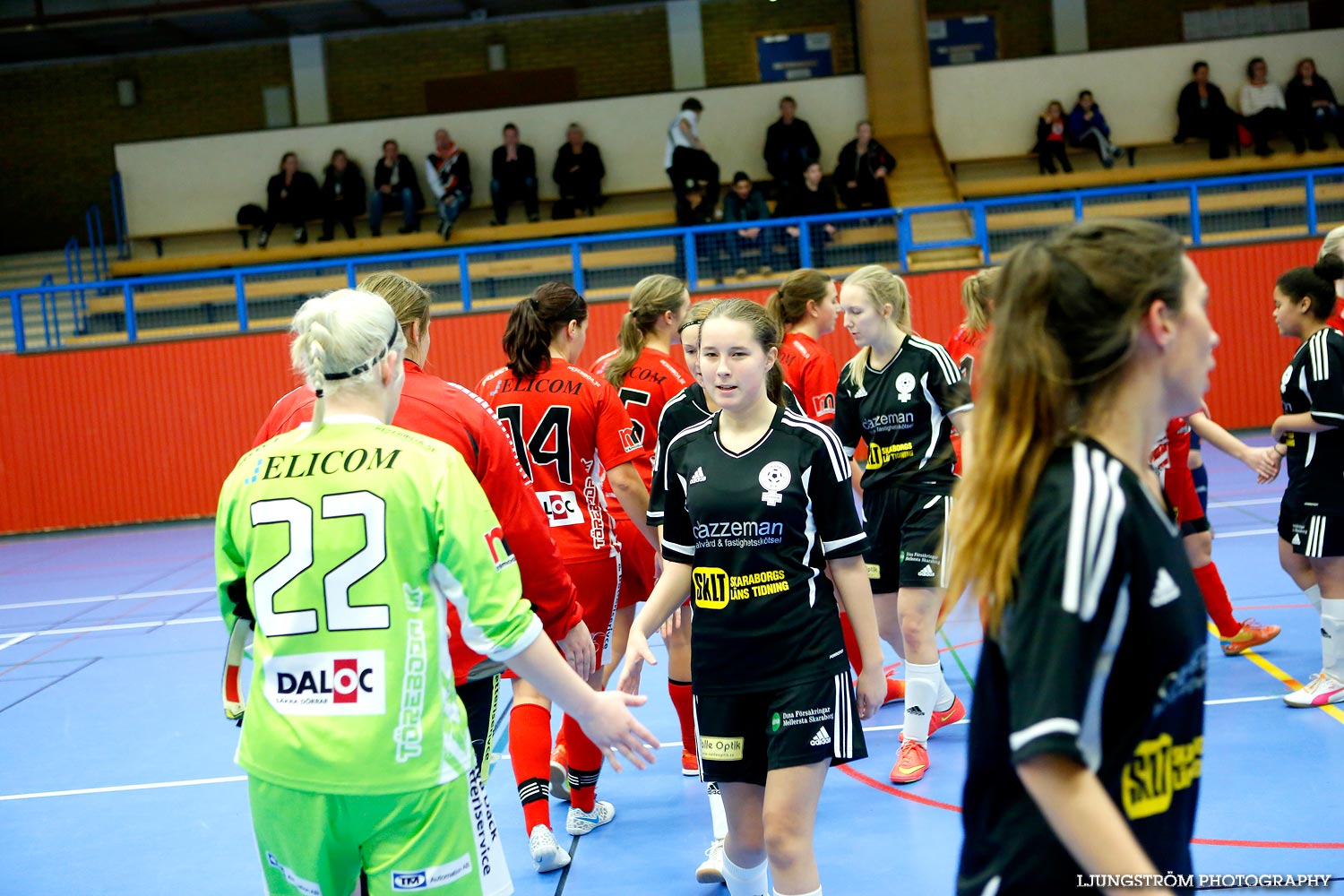 Skövde Futsalcup Damer B-FINAL Töreboda IK-Axvall/Skarke IF,dam,Arena Skövde,Skövde,Sverige,Skövde Futsalcup 2014,Futsal,2014,99597