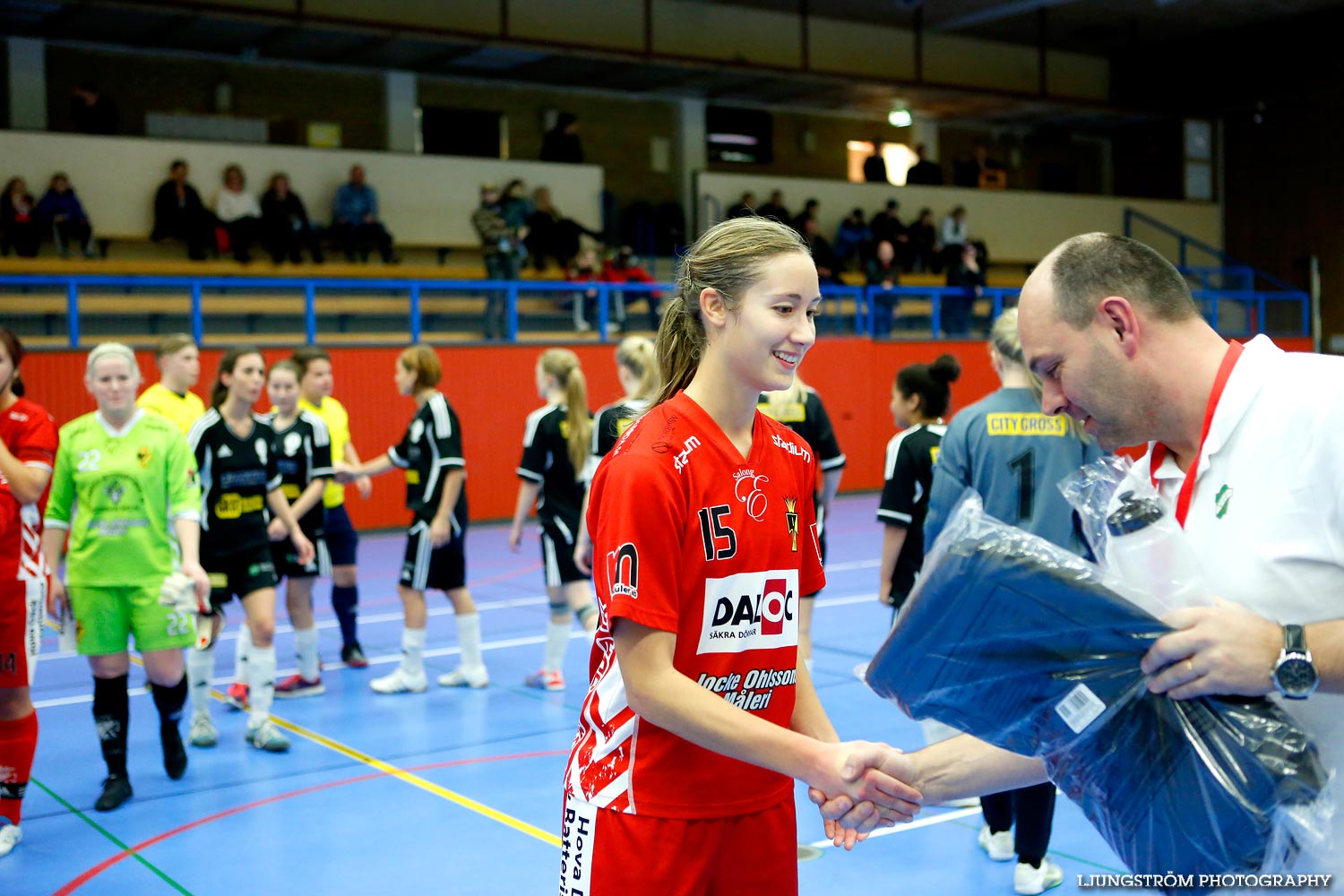 Skövde Futsalcup Damer B-FINAL Töreboda IK-Axvall/Skarke IF,dam,Arena Skövde,Skövde,Sverige,Skövde Futsalcup 2014,Futsal,2014,99598