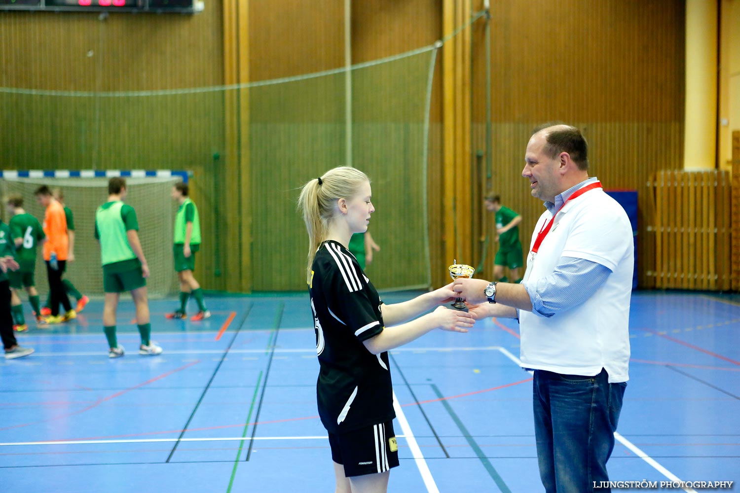 Skövde Futsalcup Damer B-FINAL Töreboda IK-Axvall/Skarke IF,dam,Arena Skövde,Skövde,Sverige,Skövde Futsalcup 2014,Futsal,2014,99602